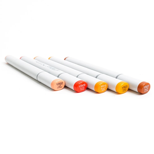 Copic, Markers, Art & School, Replaceable nibs, Refillable ink, 55194
